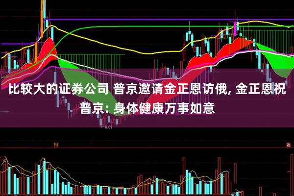 比较大的证券公司 普京邀请金正恩访俄, 金正恩祝普京: 身体健康万事如意