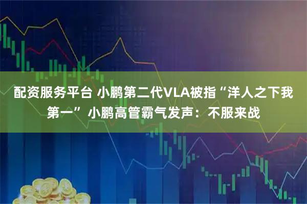 配资服务平台 小鹏第二代VLA被指“洋人之下我第一” 小鹏高管霸气发声：不服来战