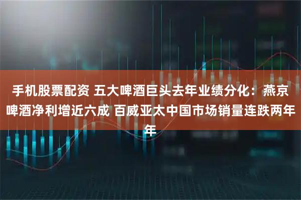 手机股票配资 五大啤酒巨头去年业绩分化：燕京啤酒净利增近六成 百威亚太中国市场销量连跌两年